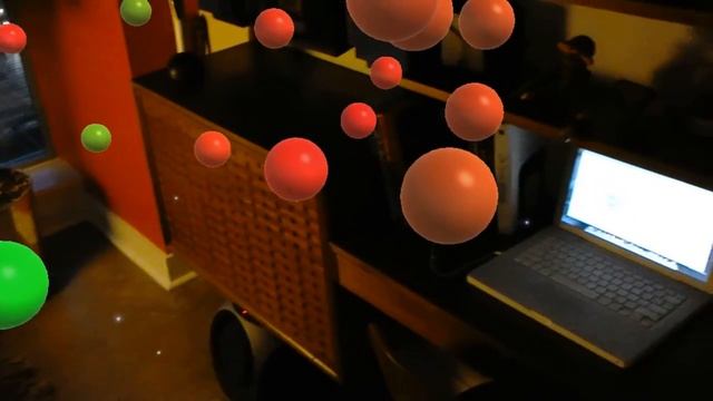 HoloLens 3D scatter plot: colour + radius + rotation смотреть онлайн