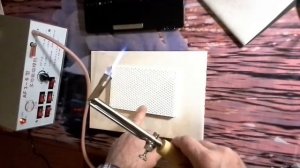 ювелирный аппарат для бензиновой пайки-как это работает.