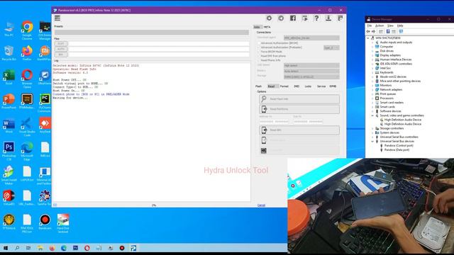 Repair imei infinix Note 12 2023 Helio G99 With Pandora Box - z3x Pandora Tool New Update смотреть онлайн