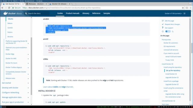 Installing Docker & docker-compose смотреть онлайн
