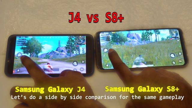 PUBG Performance Comparison: Samsung Galaxy J4 vs S8+ смотреть онлайн