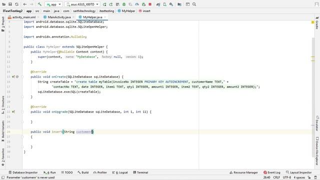 #3 Create PDF from SQLite Database | itext pdf android | itext Android Studio tutorial смотреть онлайн