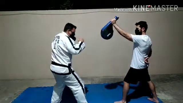 Técnicas de luta do Taekwondo ITF com o professor Diego Gama - смотреть онлайн