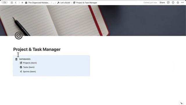 How to BUILD a Project & Task Manager with Notion! | Track your projects & tasks easily! ✨ смотреть онлайн