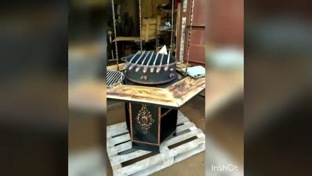 Мангал 3в1 шестиугольний смотреть онлайн