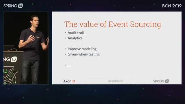 Event Driven Microservices with Axon and Spring Boot: excitingly boring by Allard Buijze смотреть онлайн