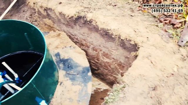 Монтаж септика Евролос био 6+. Лучшее решение цена-качество. смотреть онлайн