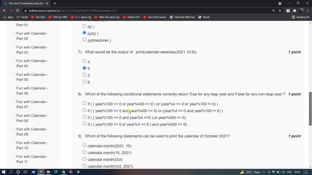 The Joy of Computing Using Python Week 11 Quiz Answers | NPTEL Course Quiz Answer | #CodingBuddies смотреть онлайн