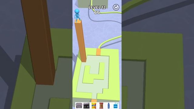 Stacky Dash Level 13 #stackydash #tiles смотреть онлайн
