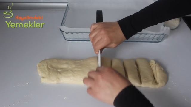 Hamuru Yoğrulmadan Yumuşak Sünger Poğaça Tarifi /Papatya Poğaça Nasıl Yapılır/ Hayalimdeki Yemekler