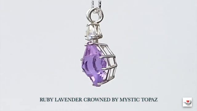 Ruby Lavender Magician Stone™ Crowned with Mystic Topaz смотреть онлайн