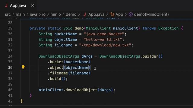 How To Download A File From MinIO Using Java смотреть онлайн