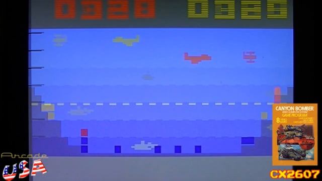 AtariCade 2600! Canyon Bomber! смотреть онлайн