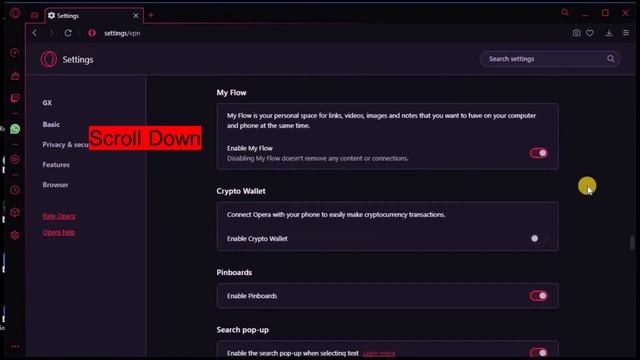Enable or Disable Video pop out in Opera GX смотреть онлайн