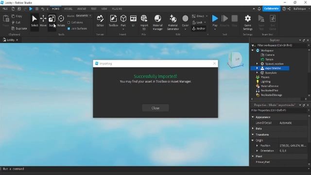 How to export and import your models from Blender to Roblox Studio (Blender/Roblox Studio Tutorial) смотреть онлайн
