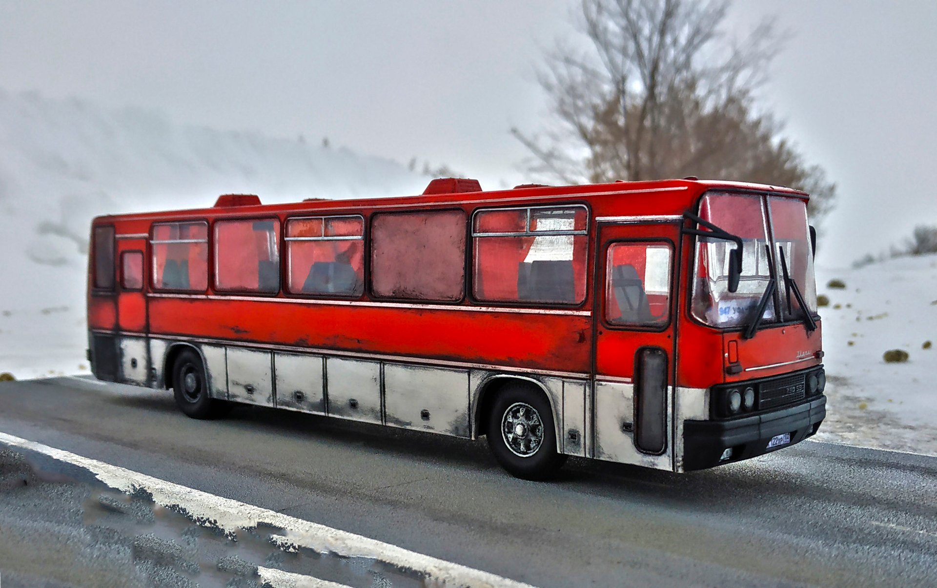 Тюнинг модели АВТОБУС ИКАРУС, МАСШТАБ 43. смотреть онлайн