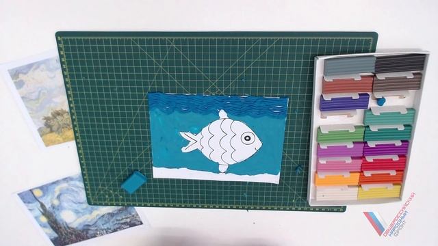 Мастер класс №1 - пластилиновая картина Рыбка смотреть онлайн