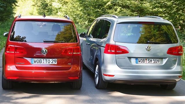 هل اشتري Volkswagen Touran ام Volkswagen Sharan