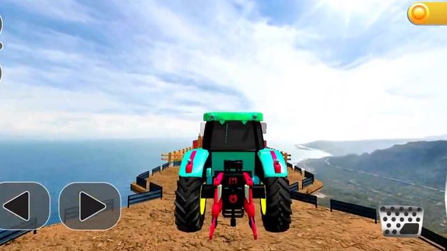 Tractor driving ramp rally 3d Android Gameplay — Android wala tractor game, tractor ka game btao смотреть онлайн