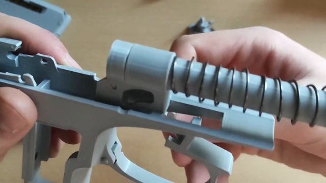 Макет пистолета Макарова ПМ на 3д принтере/ 3D print toy Makarov (PM) смотреть онлайн