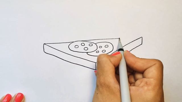 бутерброд рисунок/рисунки еды/еда срисовка/кавайная еда смотреть онлайн