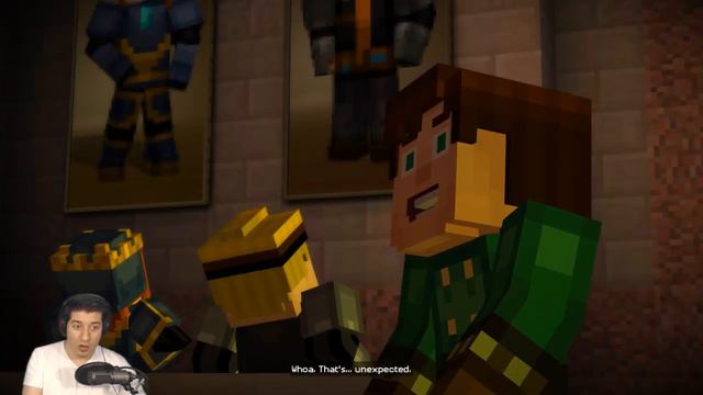 "UKLETA KUĆA PUNA YOUTUBERA!!!" - Minecraft Story Mode- Episode 6 - Part 1. смотреть онлайн