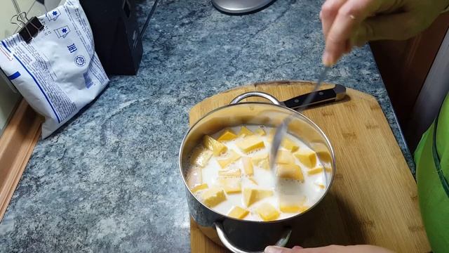 Овсяная каша с тыквой. Очень вкусный и полезный завтрак! смотреть онлайн