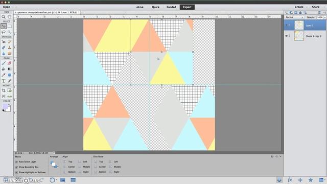 Create a Seamless Repeat Using Photoshop Elements смотреть онлайн