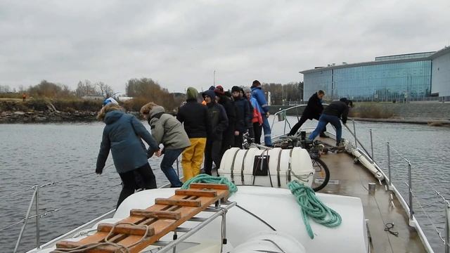 Снятие с мели яхты "Хортица". 12 ноября 2023 года. смотреть онлайн