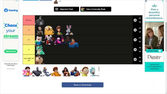 THE *SEASON 1* MULTIVERSUS TIER LIST. WE ALL KNOW WHERE BATMAN GOES. смотреть онлайн