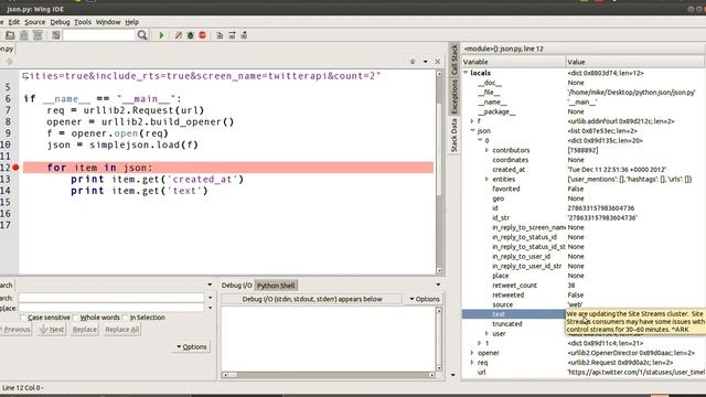 Basic Python / Beginner Code Tutorial 13 - JSON смотреть онлайн