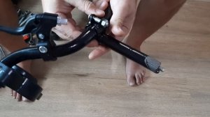 Закрепление ручки газа на велосиред мотоцикл