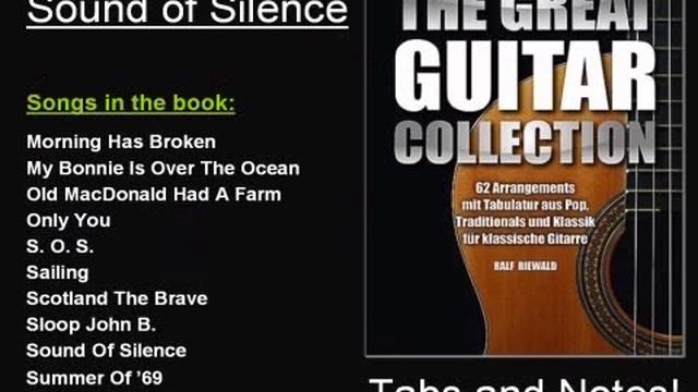 Sound of Silence - Fingerstyle Guitar - Tabs available - Ralf Riewald смотреть онлайн