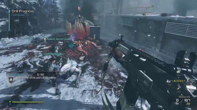 Call of Duty Ghosts Extinction Nightfall NEW DLC - New Phantom Alien Parody смотреть онлайн