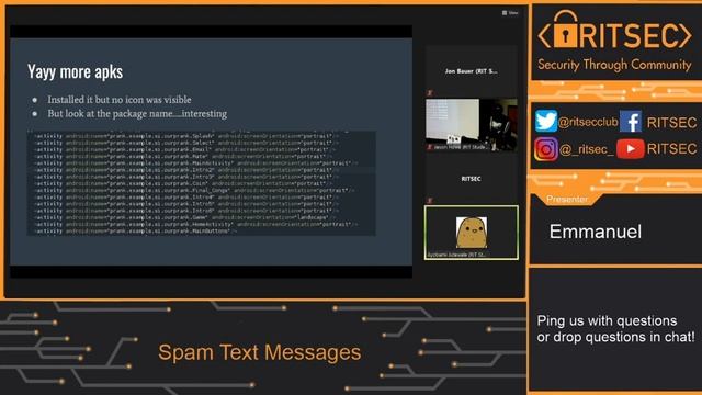 Andriod Reversing with Emmanuel смотреть онлайн