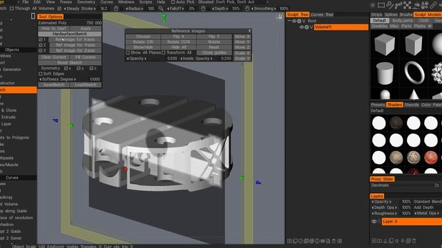 Draw Mesh in Air! Tool Big Update in 3D Coat v2022.47 смотреть онлайн