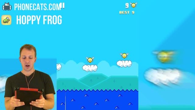 Hoppy Frog - Free Addictive iOS / Android Game смотреть онлайн