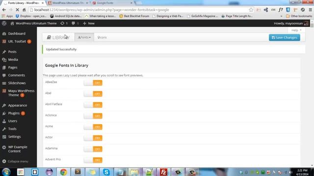 How to use Google Font in WordPress Ultimatum Theme смотреть онлайн