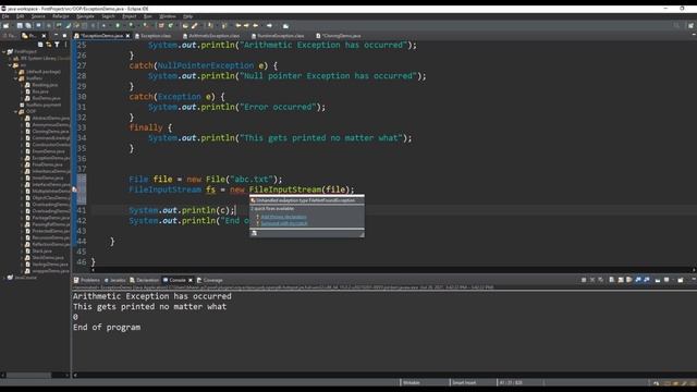 Java Exception Handling | Try, Catch, Finally, Throw, Throws |Java Course in Tamil|Logic First Tami смотреть онлайн