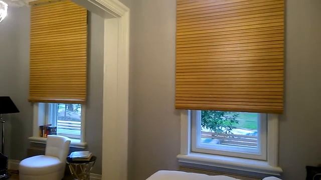 Горизонтальные автоматические бамбуковые жалюзи смотреть онлайн