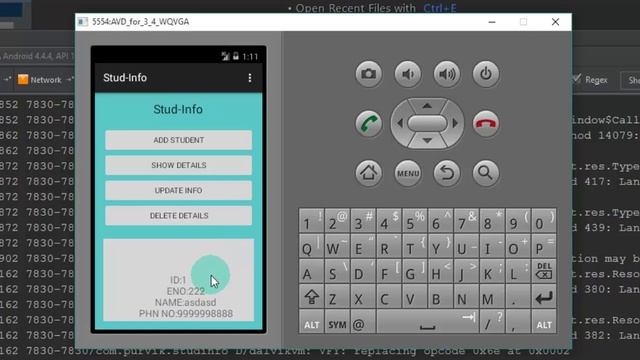 Android Studio - 09- Creating SQLite Database for your Android Application - Part 4 смотреть онлайн