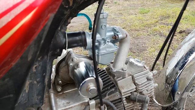Установка Mikuni VM 22 на Альфу 110 смотреть онлайн
