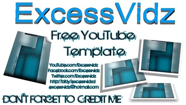 Adobe Photoshop CS5: Template - Youtube [1] FREE [PSD] смотреть онлайн