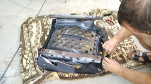 Сборка ,установка сидения Нива.  2 Часть