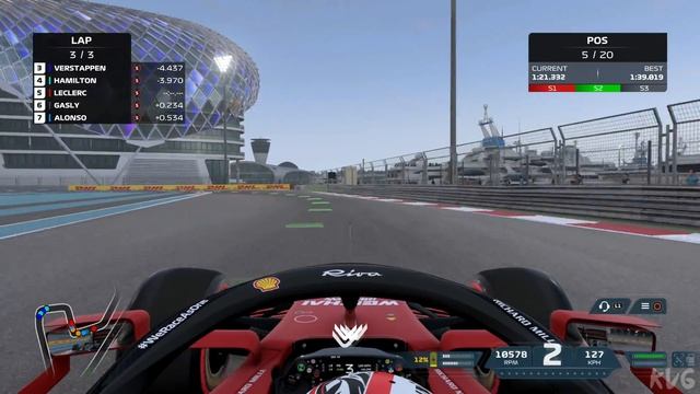 F1 2021 - Yas Marina Circuit (Abu Dhabi Grand Prix) - Gameplay (PS5 UHD) [4K60FPS] смотреть онлайн