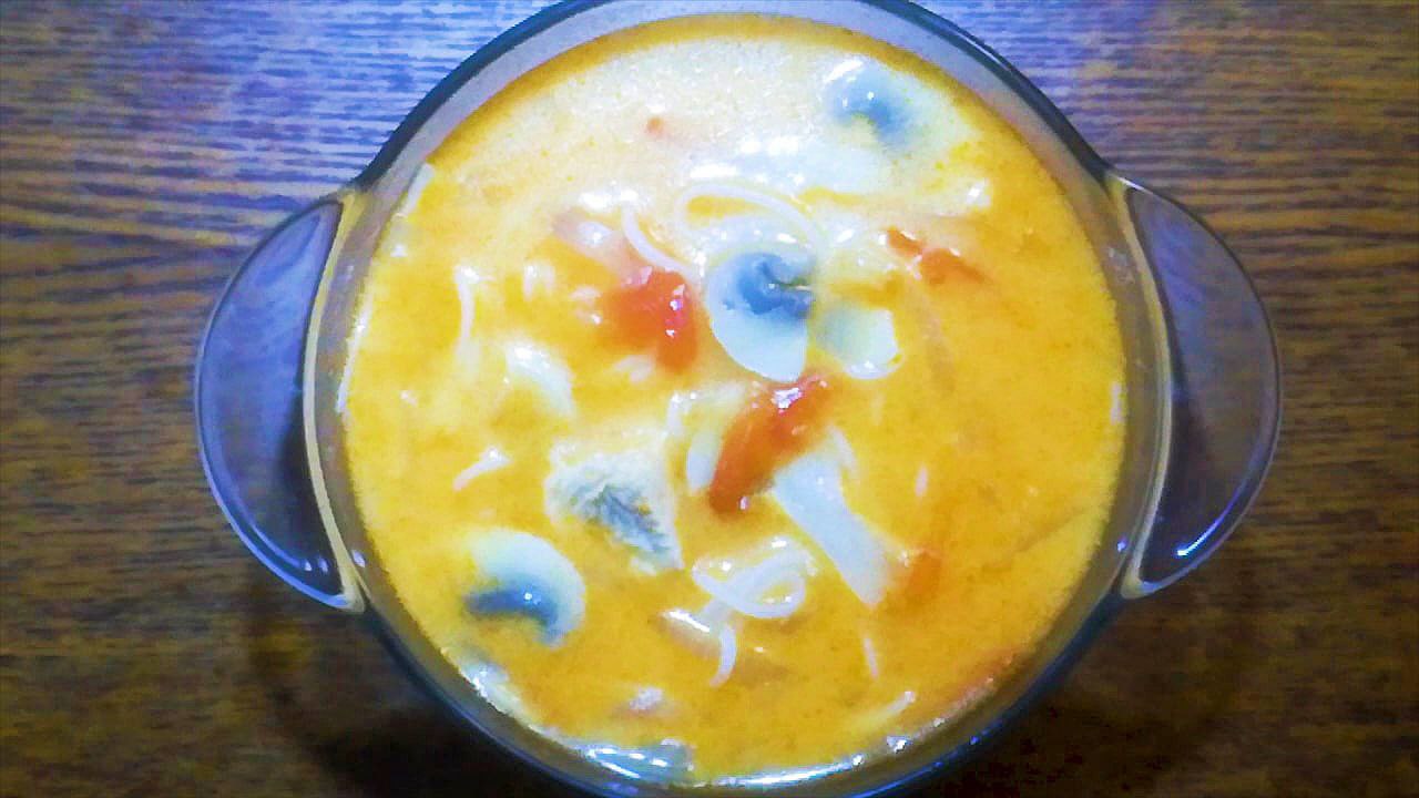 Суп Том Ям с лапшой. Вкусный тайский супчик. смотреть онлайн