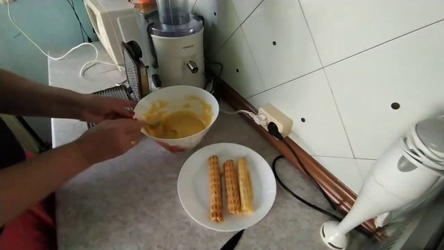 Вафельные трубочки.Лакомство из детства. смотреть онлайн
