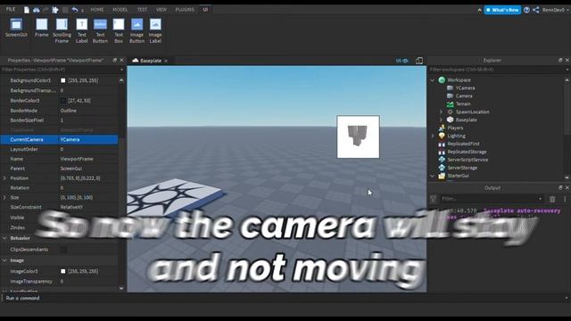 How to make rotating object in ViewportFrame (Model) | Roblox Studio смотреть онлайн