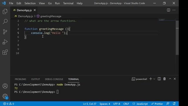 React JS Tutorial 3 - Arrow functions in JavaScript. смотреть онлайн
