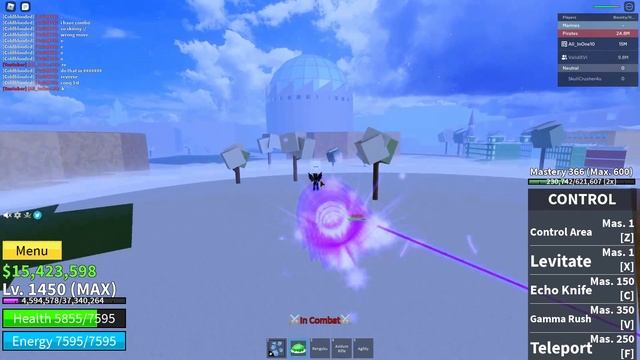 Control Combos - Blox Fruit {Sword Main} смотреть онлайн